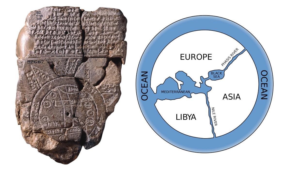 Babylonian Flat earth model