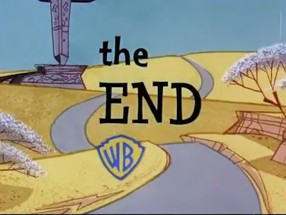 A screenshot from the road runner