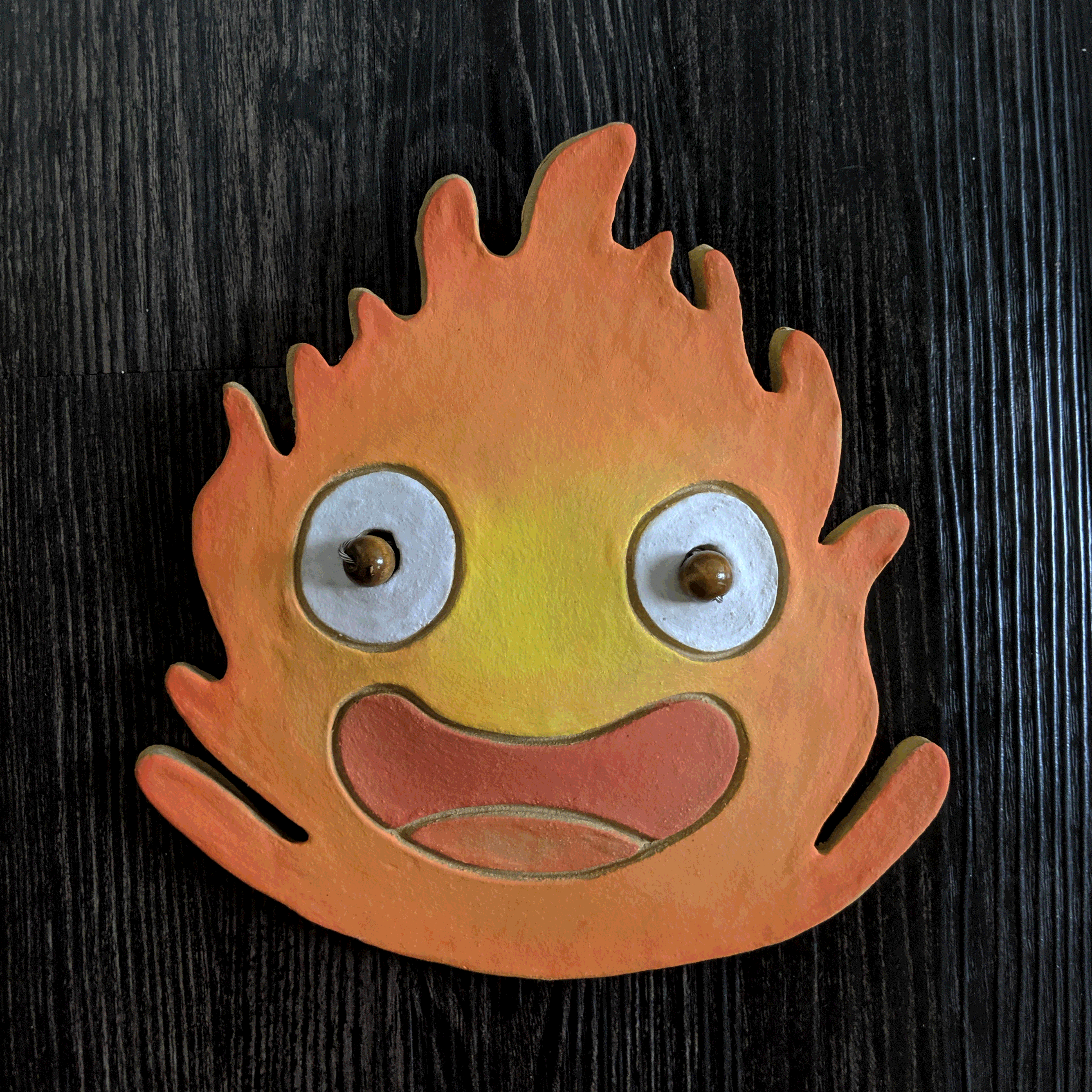 Clay mask of Calcifer