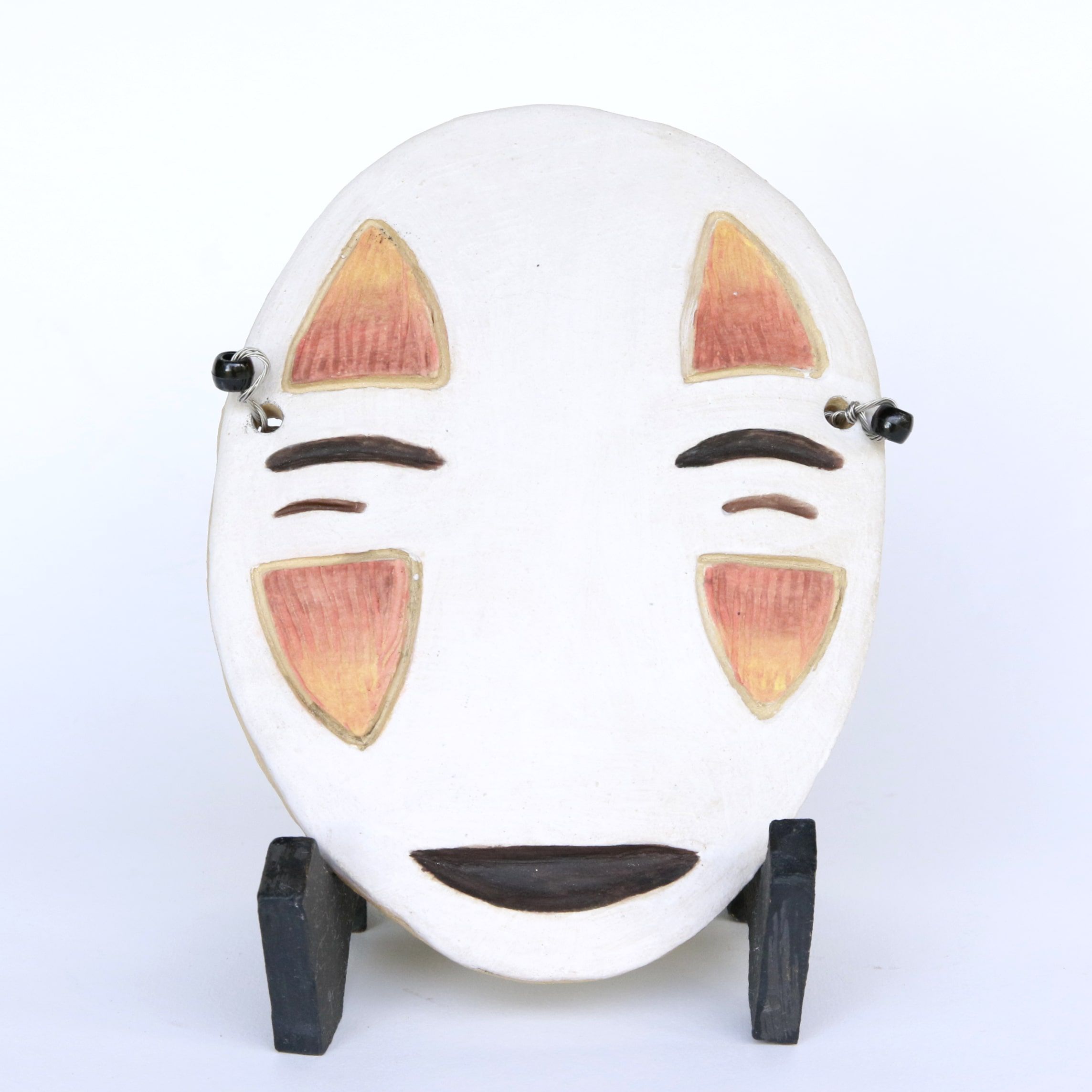 Clay mask of kaonashi