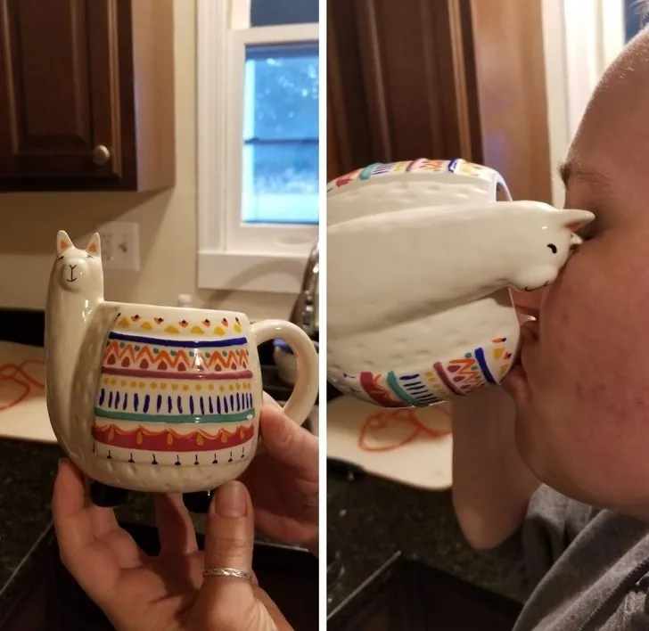 Infuriating, badly designed mug