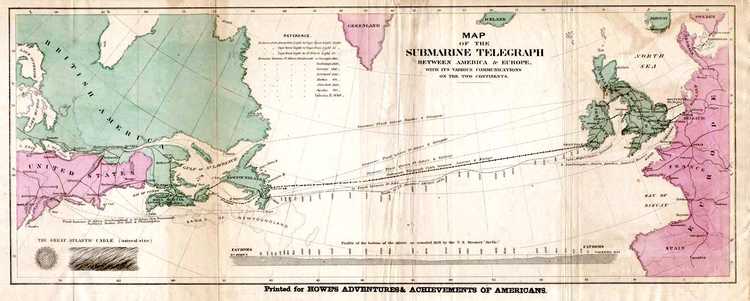 The First transatlantic table