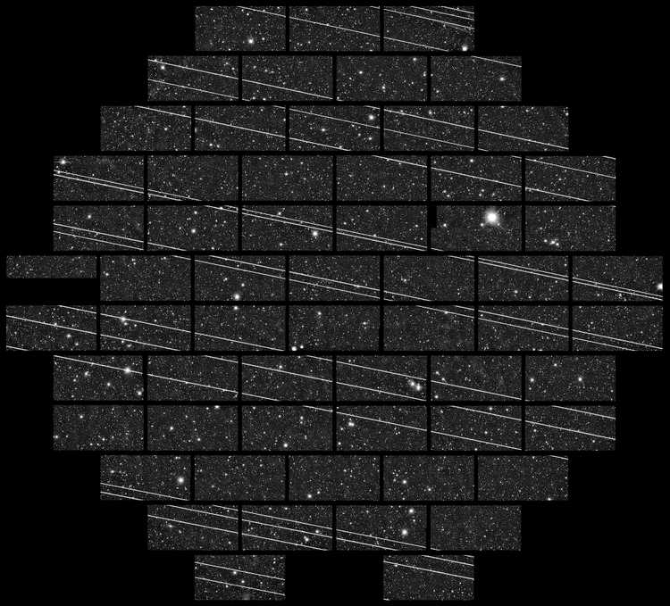 Signal Pollution from Starlink satellites